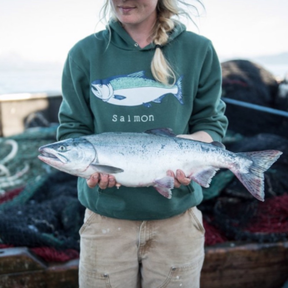 Alaska Salmon Sisters Hoodie